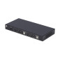 StarTech.com Switch KVM DisplayPort 2 Ports avec Matrice Vidéo Double Vue, 4K 60Hz, Hub 4x Ports USB, Matrice KVM DP 1.2, TAA