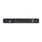 StarTech.com Switch KVM DisplayPort 2 Ports avec Matrice Vidéo Double Vue, 4K 60Hz, Hub 4x Ports USB, Matrice KVM DP 1.2, TAA