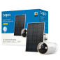 Tapo C460 KIT Caméra de Surveillance Extérieure 4K 8MP avec Panneau Solaire, Vision Nocturne Couleur Starlight, Wi-FI Dual-Band, Tapo C460 KIT Caméra de Surveillance Extérieure 4K 8MP avec Panneau Solaire, Vision Nocturne Couleur Starlight, Wi-FI Dual-Band,