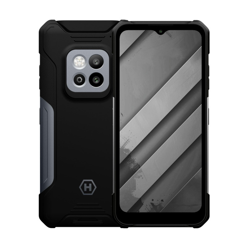 Hammer Construction 2 5G smartphone ultra-résistant IP69, règle laser 50m, 6+8GB RAM, Android 14, caméra 50mpx avec mode vision Hammer Construction 2 5G smartphone ultra-résistant IP69, règle laser 50m, 6+8GB RAM, Android 14, caméra 50mpx avec mode vision