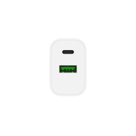 SPC 20W Fast Charger - Chargeur Mural 20W USB-C + USB-A | Power Delivery | Charge Rapide et sûre pour téléphones, tablettes et A