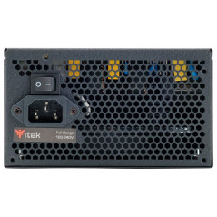 iTek Balimentation PC BS650 Evo – 650 W, Ventilateur HDB Hydraulic Dynamic Bearing de 12 mm, Protection PFC Active, Certificatio