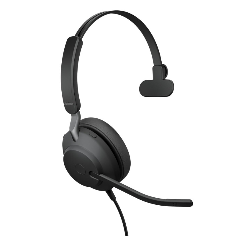 Jabra Evolve2 40 SE – Casque Mono Filaire USB-C/A | Certifié pour Microsoft Teams | Jabra Evolve2 40 SE – Casque Mono Filaire USB-C/A | Certifié pour Microsoft Teams |