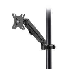 Support de Moniteur pour Tube/Poteau 28-60mm Maclean, 17-27'', 7kg Max, vérin à gaz, MC-459