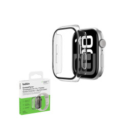 Belkin ScreenForce TemperedCurve Protection Apple Watch Series 10 46mm, protection d'écran 2-en-1, coque pour Apple Watch 10, pr