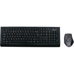 MediaRange MROS104UK Clavier/Souris sans Fil Noir