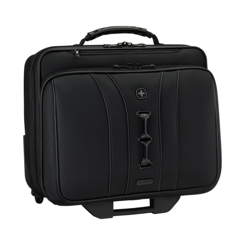 WENGER Legacy Black Series Mallette, Sac avec roulettes pour Portable, Trolley, Notebook Jusqu’à 15,6’’, 29 l, Bureau Affaires F WENGER Legacy Black Series Mallette, Sac avec roulettes pour Portable, Trolley, Notebook Jusqu’à 15,6’’, 29 l, Bureau Affaires F