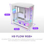 NZXT H9 Flow RGB+ (2025) – Grand boîtier PC ATX Mid-Tower à Double Chambre pour Flux d'air – Comprend 7 Ventilateurs RGB (6 x 14 NZXT H9 Flow RGB+ (2025) – Grand boîtier PC ATX Mid-Tower à Double Chambre pour Flux d'air – Comprend 7 Ventilateurs RGB (6 x 14
