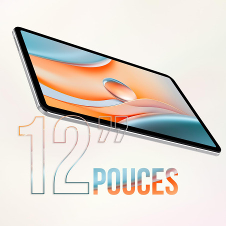 SPC Gravity Pro - Tablette 12 Pouces avec écran Matte View Anti-Reflets FHD | 256 GB Extensibles, 6 GB RAM | Connexion 4G, Octa-