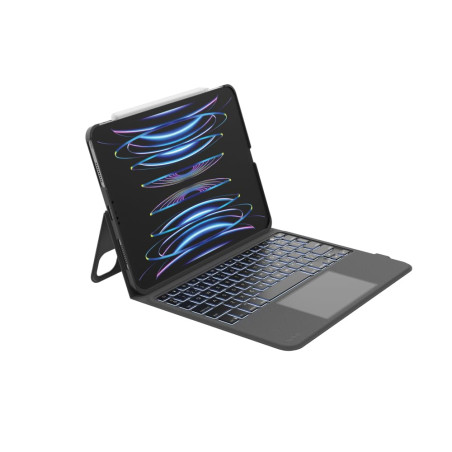 Belkin Everyday Étui pour iPad avec Clavier, Clavier rétroéclairé, Commandes Multi-Touches, Rangement magnétique Apple Pencil, Q