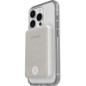 OtterBox Wireless Power Bank pour MagSafe, Batterie Externe Fine avec câble USB-C vers USB-C, indicateur LED, 5000 mAh Conceptio OtterBox Wireless Power Bank pour MagSafe, Batterie Externe Fine avec câble USB-C vers USB-C, indicateur LED, 5000 mAh Conceptio