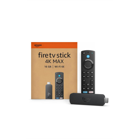 Amazon Fire TV Stick 4K Max (Nouvelle génération), Appareil de streaming avec fonctionnalité Écran dynamique et prenant en charg