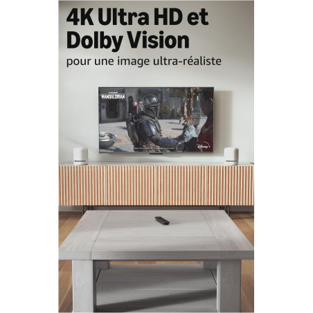 Amazon Fire TV Stick 4K Max (Nouvelle génération), Appareil de streaming avec fonctionnalité Écran dynamique et prenant en charg