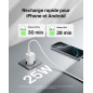 Belkin Chargeur Secteur USB-C (25 W, Prise USB-C pour Smartphone, PD 3.0 avec PPS, pour Apple iPhone 16 Serie, iPad Pro, Samsung Belkin Chargeur Secteur USB-C (25 W, Prise USB-C pour Smartphone, PD 3.0 avec PPS, pour Apple iPhone 16 Serie, iPad Pro, Samsung