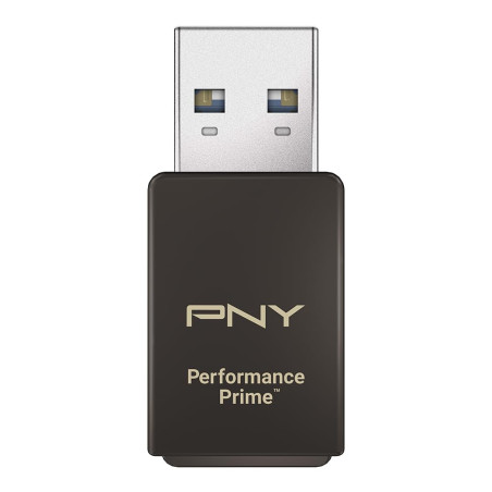 PNY Lecteur de Carte Mémoire Flash microSD Performance Prime™ USB 3.2 Gen 1 - Vitesses ultra-rapides, Lecture 200 Mo/s, Écriture