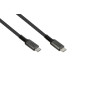 Good Connections Câble de charge et de données USB 2.0 (240 W), connecteur USB-C? vers connecteur USB-C?, anthracite, 1 m Good Connections Câble de charge et de données USB 2.0 (240 W), connecteur USB-C? vers connecteur USB-C?, anthracite, 1 m
