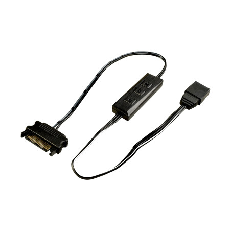 Xilence LQZ.ARGB_Set Cable, Mini Cable ARGB Control pour Composants PC LED ARGB (alimentations ARGB, refroidisseurs CPU ARGB, Ve