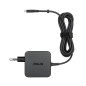 Adaptateur Secteur ASUS AC65 00 USB C 65W Noir Officiel/Version EU Adaptateur Secteur ASUS AC65 00 USB C 65W Noir Officiel/Version EU