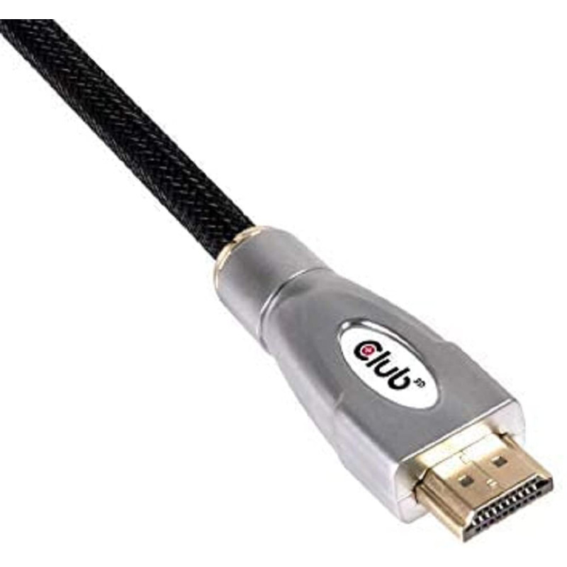 Club 3D HDMI Câble de raccordement Fiche mâle HDMI-A, Fiche mâle HDMI-A 5.00 m Noir CAC-2312 HDMI High Speed avec Ethernet, Igni