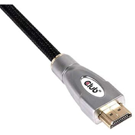 Club 3D HDMI Câble de raccordement Fiche mâle HDMI-A, Fiche mâle HDMI-A 5.00 m Noir CAC-2312 HDMI High Speed avec Ethernet, Igni