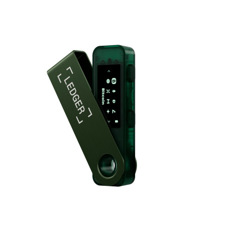 Ledger Nano S Plus (Vert Emeraude) - Le Wallet Physique pour sécuriser et gérer Vos cryptos, NFT et Tokens (Compatible Ordinateu