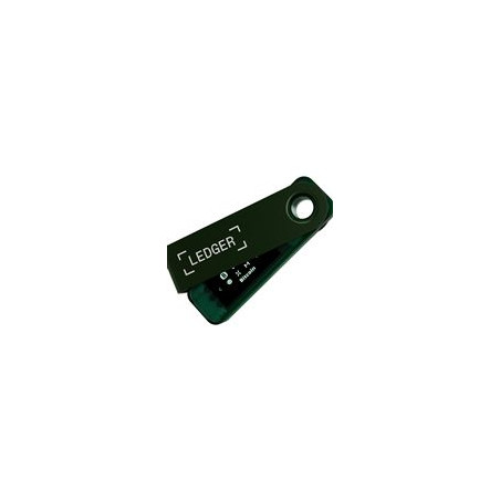 Ledger Nano S Plus (Vert Emeraude) - Le Wallet Physique pour sécuriser et gérer Vos cryptos, NFT et Tokens (Compatible Ordinateu