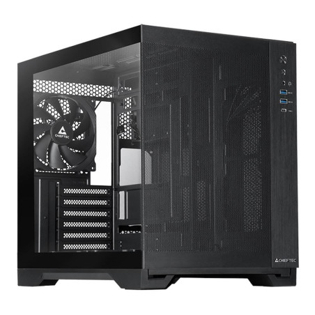 Chieftec GEH Visio Air GM-30B-M-OP Verre trempé Noir
