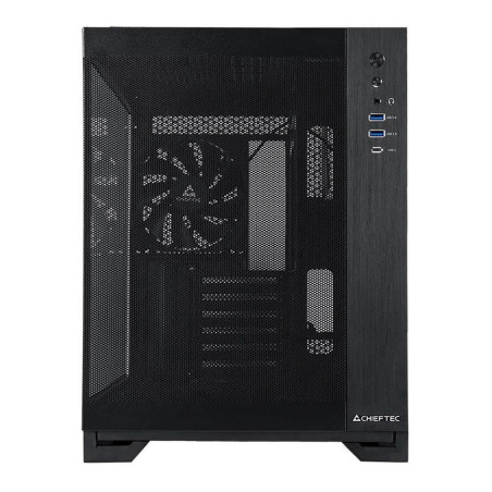 Chieftec GEH Visio Air GM-30B-M-OP Verre trempé Noir