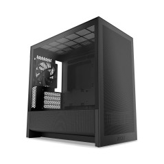 NZXT H3 Flow – Boîtier PC Gaming Micro-ATX – Flux d’air optimisé – 1 Ventilateur 120 mm Inclus – GPU Taille Standard – Rad. 280
