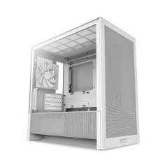 NZXT H3 Flow – Boîtier PC Gaming Micro-ATX – Flux d’air optimisé – 1 Ventilateur 120 mm Inclus – GPU Taille Standard – Rad. 280