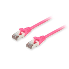Equip Câble patch Cat6A S/FTP 2 x RJ45 Rose 0,15 m