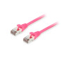 Equip Câble patch Cat6A S/FTP 2 x RJ45 Rose 0,15 m Equip Câble patch Cat6A S/FTP 2 x RJ45 Rose 0,15 m