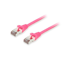 Equip Câble patch Cat6A S/FTP 2 x RJ45 Rose 0,15 m