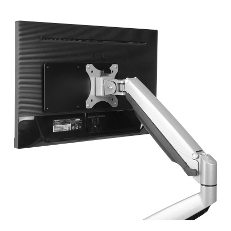 ICY Box Support pour Mini PC Intel NUC jusqu'à 3 kg, Montage sur Pied de Moniteur (VESA 75x75/100x100), IB-MSA103-VM