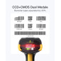 Inateck Scanner de Code-Barres Bluetooth, Scanner 2D 1D sans Fil, Scanner de Code QR, avec Écran Tactile et Base Intelligente, M Inateck Scanner de Code-Barres Bluetooth, Scanner 2D 1D sans Fil, Scanner de Code QR, avec Écran Tactile et Base Intelligente, M