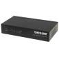 Intellinet Switch Fast Ethernet Office Métal Bureau Gigabit PoE + Desktop 5 Port Noir Intellinet Switch Fast Ethernet Office Métal Bureau Gigabit PoE + Desktop 5 Port Noir