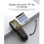Inateck Lecteur Code Barre sans Fil 2D, Douchette Code Barre QR Bluetooth avec Écran, 2,4 GHz et Filaire USB Portable, 2600 mAh, Inateck Lecteur Code Barre sans Fil 2D, Douchette Code Barre QR Bluetooth avec Écran, 2,4 GHz et Filaire USB Portable, 2600 mAh,