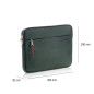 Miquelrius Funda Portátil 15" Verde Bag to Work, Housse Portable Mixte, Vert, 390 x 290 x 30 mm Miquelrius Funda Portátil 15" Verde Bag to Work, Housse Portable Mixte, Vert, 390 x 290 x 30 mm