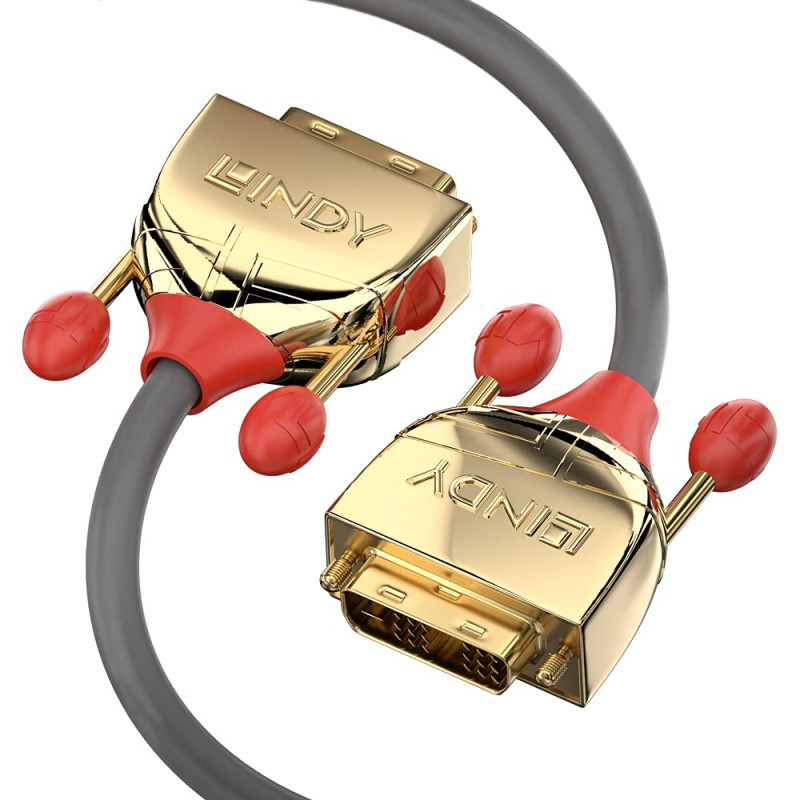 LINDY 36207 Câble DVI-D Dual Link mâle/mâle 15 M