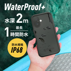 Otterbox Coque Frē Series MagSafe pour iPhone 16, étanche (IP68), résistant aux Chocs, avec Protecteur d'écran intégré, supporte