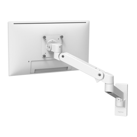 Ergotron Bras Simple LX Pro Premium pour écran Simple, Support Mural VESA – pour écrans jusqu'à 34 Pouces, 4 à 10 kg – Blanc