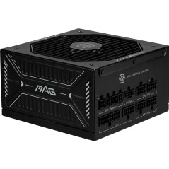 MSI MAG A850GLS PCIE5 Alimentation PC silencieuse, 850W, ATX, 80 Plus Gold, ATX 3.1, Compatible PCIe 5.1, Câbles gaufrés, Connec
