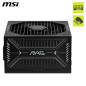 MSI MAG A850GLS PCIE5 Alimentation PC silencieuse, 850W, ATX, 80 Plus Gold, ATX 3.1, Compatible PCIe 5.1, Câbles gaufrés, Connec MSI MAG A850GLS PCIE5 Alimentation PC silencieuse, 850W, ATX, 80 Plus Gold, ATX 3.1, Compatible PCIe 5.1, Câbles gaufrés, Connec