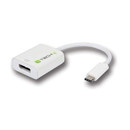 Techly Câble convertisseur adaptateur USB 3.1 type C M à DisplayPort F