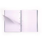 MILAN® Cahier A4 avec couverture rigide, quadrillage 5 x 5 mm, 80 feuilles, papier de 95 g/m², série 1918, rose MILAN® Cahier A4 avec couverture rigide, quadrillage 5 x 5 mm, 80 feuilles, papier de 95 g/m², série 1918, rose