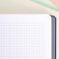 MILAN® Cahier collé A4, quadrillage de 5 x 5 mm, 48 feuilles A4, papier de 95 g/m², série 1918, rose MILAN® Cahier collé A4, quadrillage de 5 x 5 mm, 48 feuilles A4, papier de 95 g/m², série 1918, rose