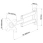 TECHLY ICA-LCD 923B SOPORTE DE PARED Para PANTALLA Plana 76,2 CM (30") Negro TECHLY ICA-LCD 923B SOPORTE DE PARED Para PANTALLA Plana 76,2 CM (30") Negro