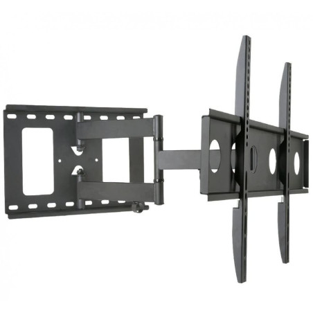 TECHLY 027620 Support Mural pour TV LED LCD 32-65'' Extensible Slim Full-Motion Noir