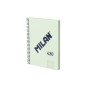 MILAN® Cahier A5 avec couverture rigide, quadrillage 5 x 5 mm, 80 feuilles 95 g/m², collection 430, vert MILAN® Cahier A5 avec couverture rigide, quadrillage 5 x 5 mm, 80 feuilles 95 g/m², collection 430, vert