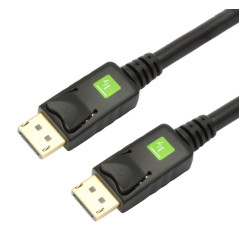 Techly icoc dsp-a-075 7.5 m DisplayPort DisplayPort Noir Câble DisplayPort